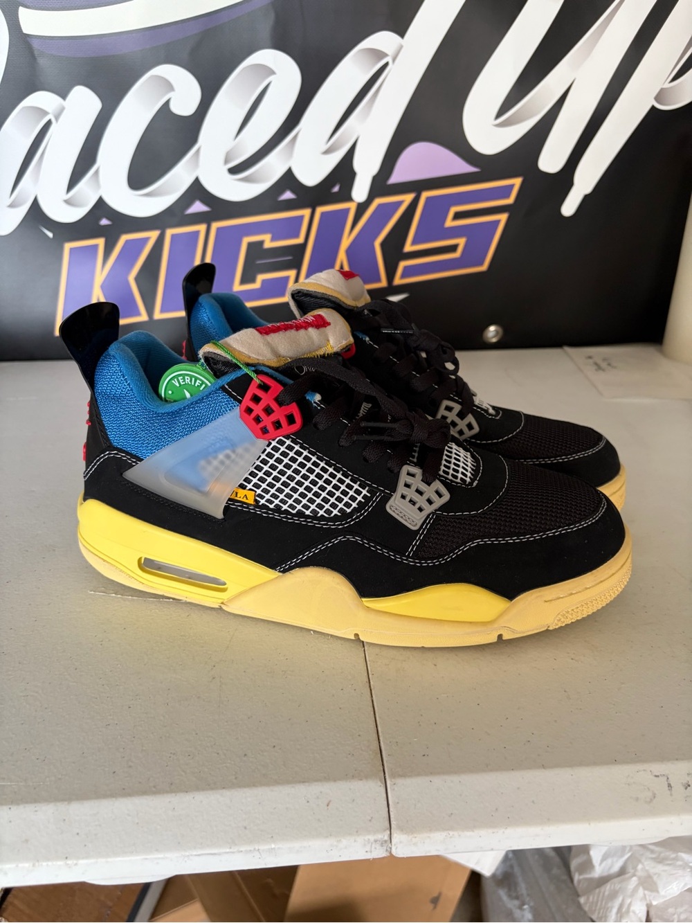 Jordan 4 Union Off Noir - Size 11